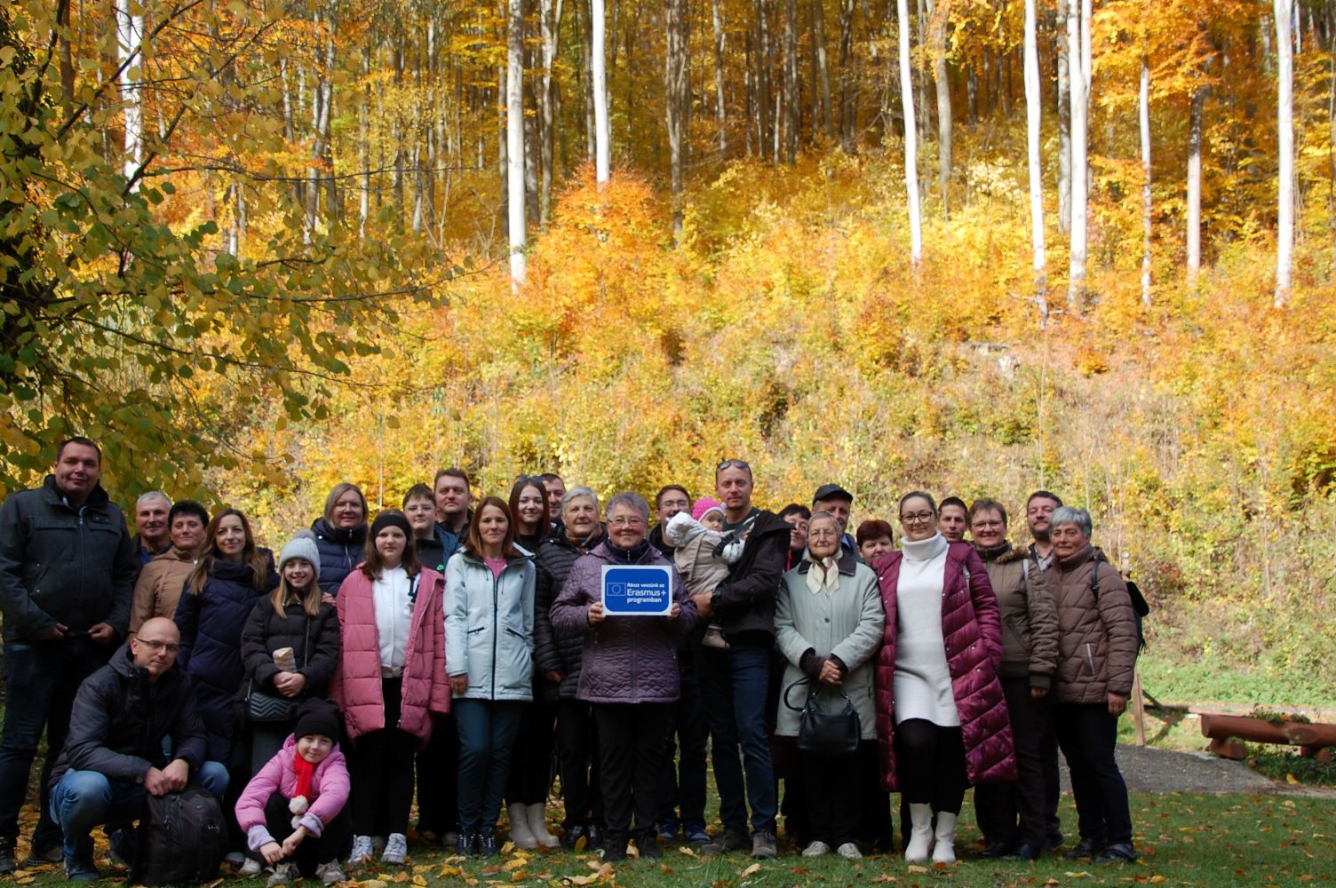 Participants in a Bakcsó Community Activity